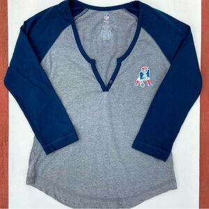 NFL Pro Line New England Patriots Henley Brand New